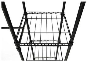 Raft reglabil, negru, GELBAN