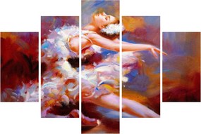 Tablou - Balerină,pictură (150x105 cm)