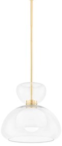 Lustra suspendata, Metal Alama Antic, Sticla, CORTNEY