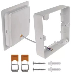 Plafonieră LED/18W/230V 17x17 cm albă