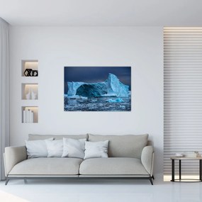 Tablou - Peștera de gheață (90x60 cm)