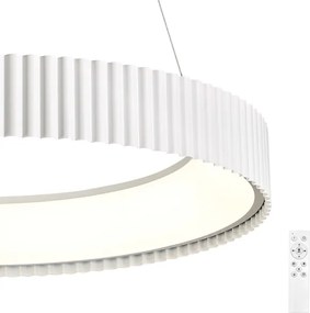 Brilagi - Lustră LED reglabilă FALCON MODERN LED/54W/230V Ø 60 cm albă + telecomandă