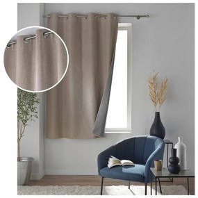 Draperie maro blackout 140x180 cm Crepuscule – douceur d'intérieur
