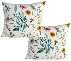 Set 2 buc huse decorative pentru perna MEADOW CHARM 45x45 cm, colorata