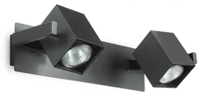 Aplica design modern cu 2 spoturi directionabile MOUSE AP2 negru 156705