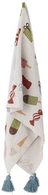 Pătură pentru copii albă 130x160 cm Sweets – Bloomingville Mini