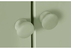 Dulap verde deschis din lemn de pin 100x110 cm Bertram – Støraa