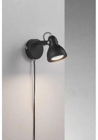 Spot de perete Nordlux ASLAK 1xGU10/35W/230V negru