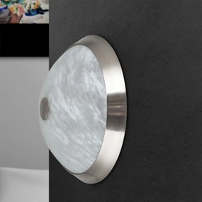 Plafoniera stil clasic Frano 34cm crom satin