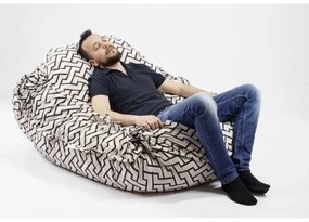 Fotoliu tip Perna Magic Pillow XXL, Material Textil - Zappity Brown