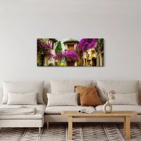Tablou - Alee mediteraneană leneșă (120x50 cm)