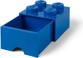 Cutie depozitare cu sertar LEGO®, albastru