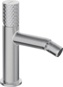 🚿 Baterie pentru bideu SILIA HEXA – Finisaj oțel șlefuit – Cod BHS_F30M