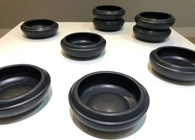 Set 48 Boluri Vulcano Amare (Negru Mat, 1 Litru)