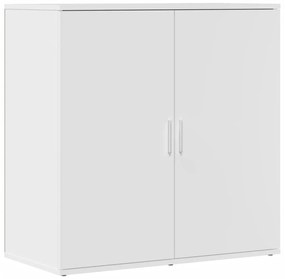 840513 vidaXL Servantă, alb, 79x38x80 cm, lemn compozit