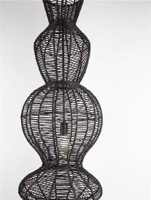 Lustra/Pendul design natural BREENA negru