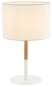 Veioza, lampa de masa design modern Hilery alb