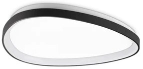 Plafonieră LED dimabilă Ideal Lux GEMINI LED/28W/230V d. 61 cm CRI 90 negru