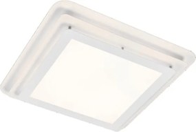 Osram - Plafonieră ORBIS SPIRAL LED, 26W, 230V, 45x45 cm, alb