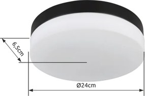 Plafonieră pentru baie Globo 32112 VRANOS 2xE27/40W/230V IP44