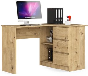 Masă PC de colț Bodhi (Stejar artisan) (D). 1070965
