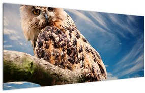 Tablou - Bufniță (120x50 cm)