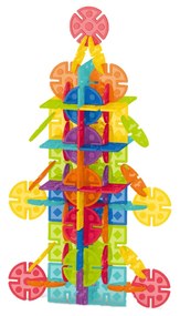 SET DE CONSTRUCTIE STEAM - FULGI DE ZAPADA (112 PIESE) - BUFNITEL (188-631)