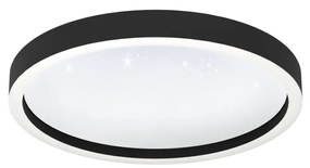 Plafoniera LED RGB inteligenta, design modern Montemorelos-z negru