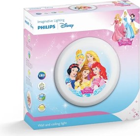 Philips 71884/28/P0 - LED Aplică perete copii DISNEY PRINCESS 4xLED/2,5W/230V