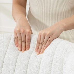 HOMCOM Fotoliu balansoar, rocking chair cu pernă, șezut căptușit, spătar înalt, 67 x 88 x 104 cm, alb | Aosom Romania