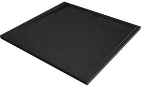 Mexen Amon cadă de duș pătrată SMC 100 x 100 cm, neagră - 4F701010