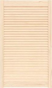 vidaXL Ușă de dulap cu design lambriu, 99,3x59,4 cm, lemn masiv de pin