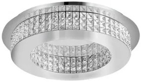 Plafoniera moderna cristal led 40W Zeffari 9361084 Nova Luce