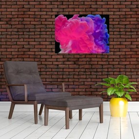 Tablou pe sticlă cu fum colorat (70x50 cm)