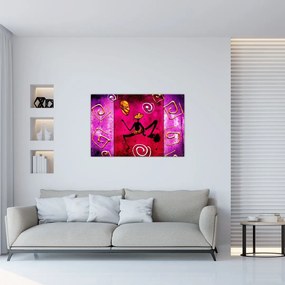 Tablou picturii istorice pe perete (90x60 cm)