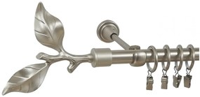 Galerie simpla GALAZ /19 - CROM MAT (Alege marime: 400 cm)