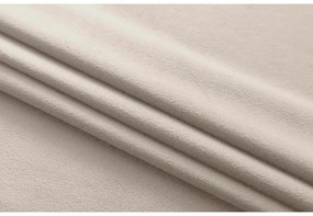 Draperii opace VELVET bej 140x250 cm (2 buc), inele metalice