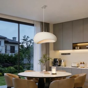 BRILAGI - Lustră suspendată pe cablu WABI SABI 1xE27/60W/230V Ø 50 cm albă