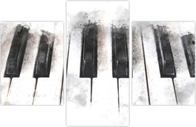 Tablou - Pian, acuarelă (90x60 cm)