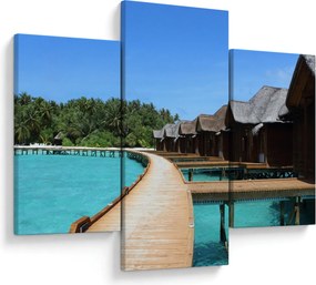 Tablou cu Maledive (90x60 cm)