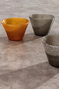 Masa dining pentru 8 persoane gri taupe din ceramica si sticla temperata, 180 cm, Seyfert Bizzotto