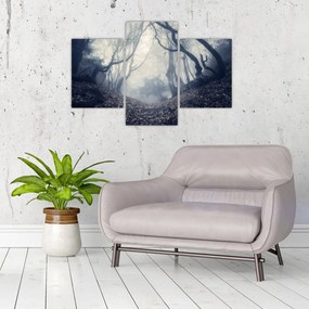 Tablou - Pădurea în ceață (90x60 cm)