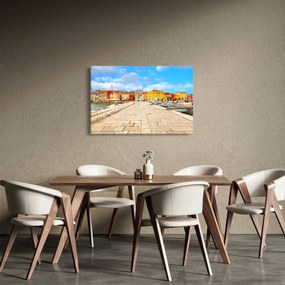 Tablou - Orașul Istrian vechi Poreč, Croația (90x60 cm)