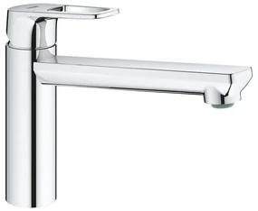 Baterie bucatarie Grohe Bauloop, pipa pivotanta,crom,furtune flexibile-31706000