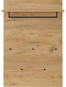 Panou de agățat diverse în culoare naturală cu aspect de lemn de stejar Fremont – Germania