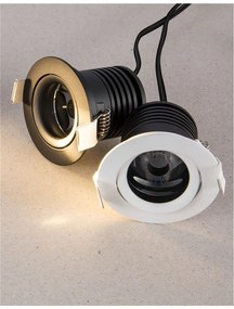 Spot LED incastrabil tavan fals / plafon ajustabil TIF alb