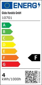 Bec G9 clear Led 4W, 400Lm, 3000K 10701 GL