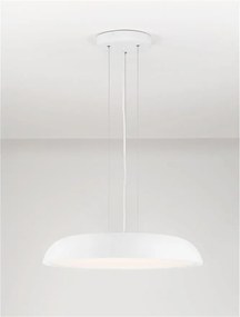 Lustra LED suspendata stil modern FELICIA alba 60cm