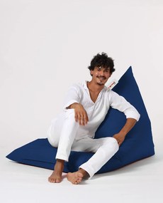 Fotoliu puf pentru grădină Pyramid Big Bed Pouf - Dark Blue
