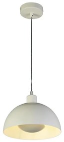 Searchlight 35411CR - Pendul MARS pe cablu, 1 x E27/60W/230V, Ø 40 cm, crem